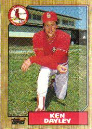1987 Topps Baseball Cards      059      Ken Dayley